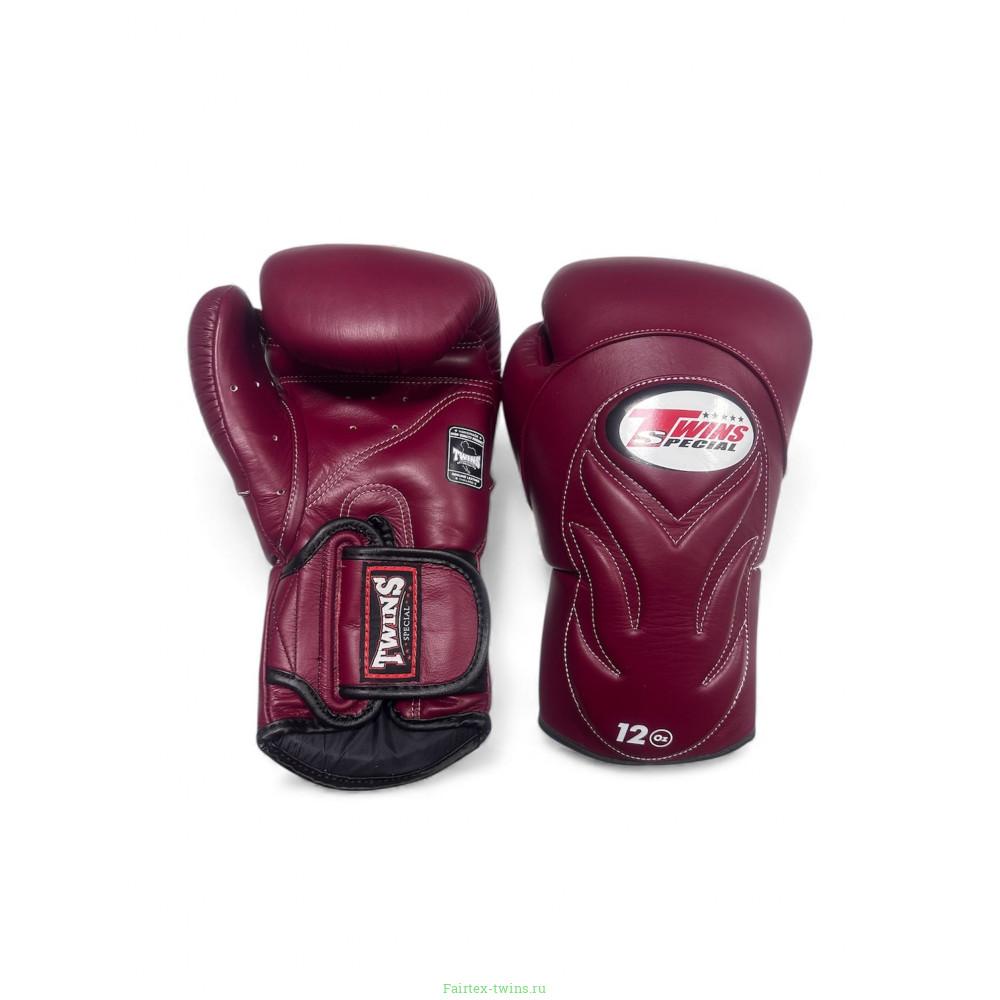Боксерские перчатки Twins Special BGVL6 maroon maroon 10 oz