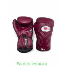 Боксерские перчатки Twins Special BGVL6 maroon maroon 12 oz