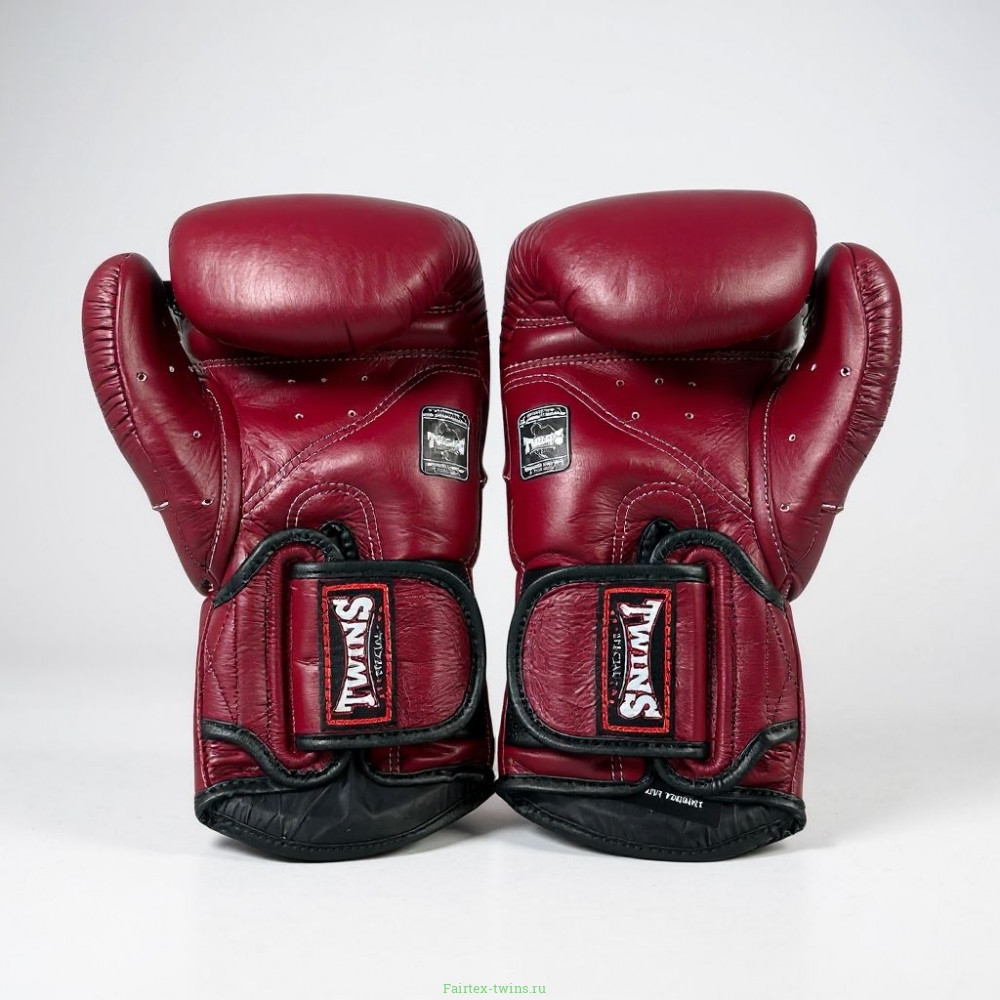 Боксерские перчатки Twins Special BGVL6 maroon maroon 16 oz