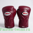 Боксерские перчатки Twins Special BGVL6 maroon maroon 16 oz