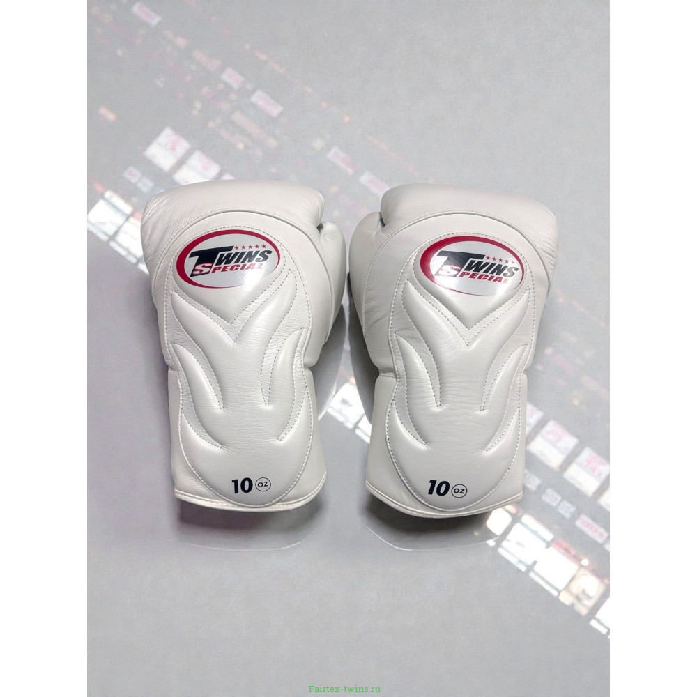 Боксерские перчатки Twins Special BGVL6 white white 12 oz