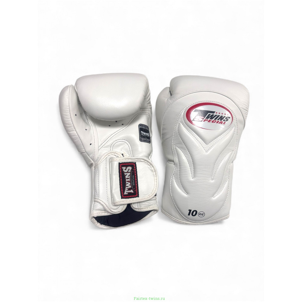 Боксерские перчатки Twins Special BGVL6 white white 10 oz