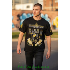 Футболка Тайский бокс Gold Shirts N1 L