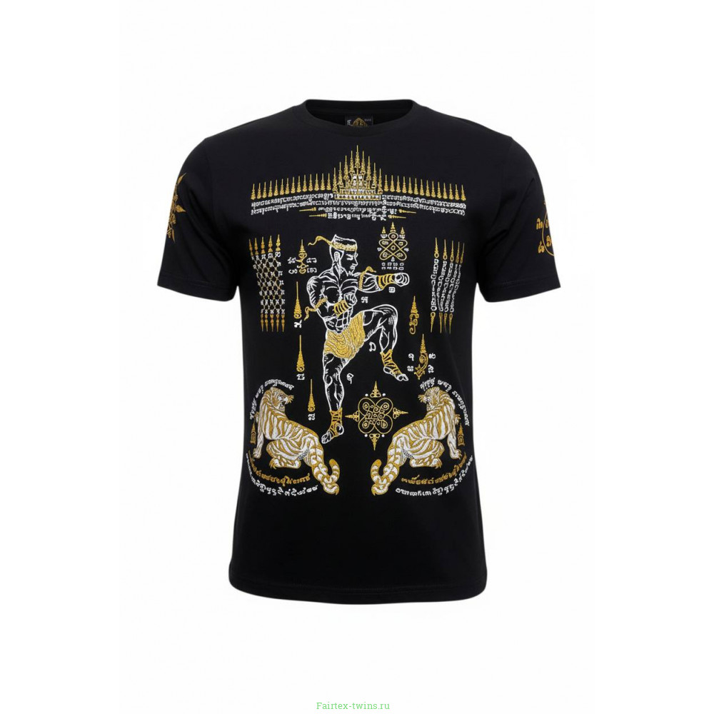 Футболка Тайский бокс Gold Shirts N1 M