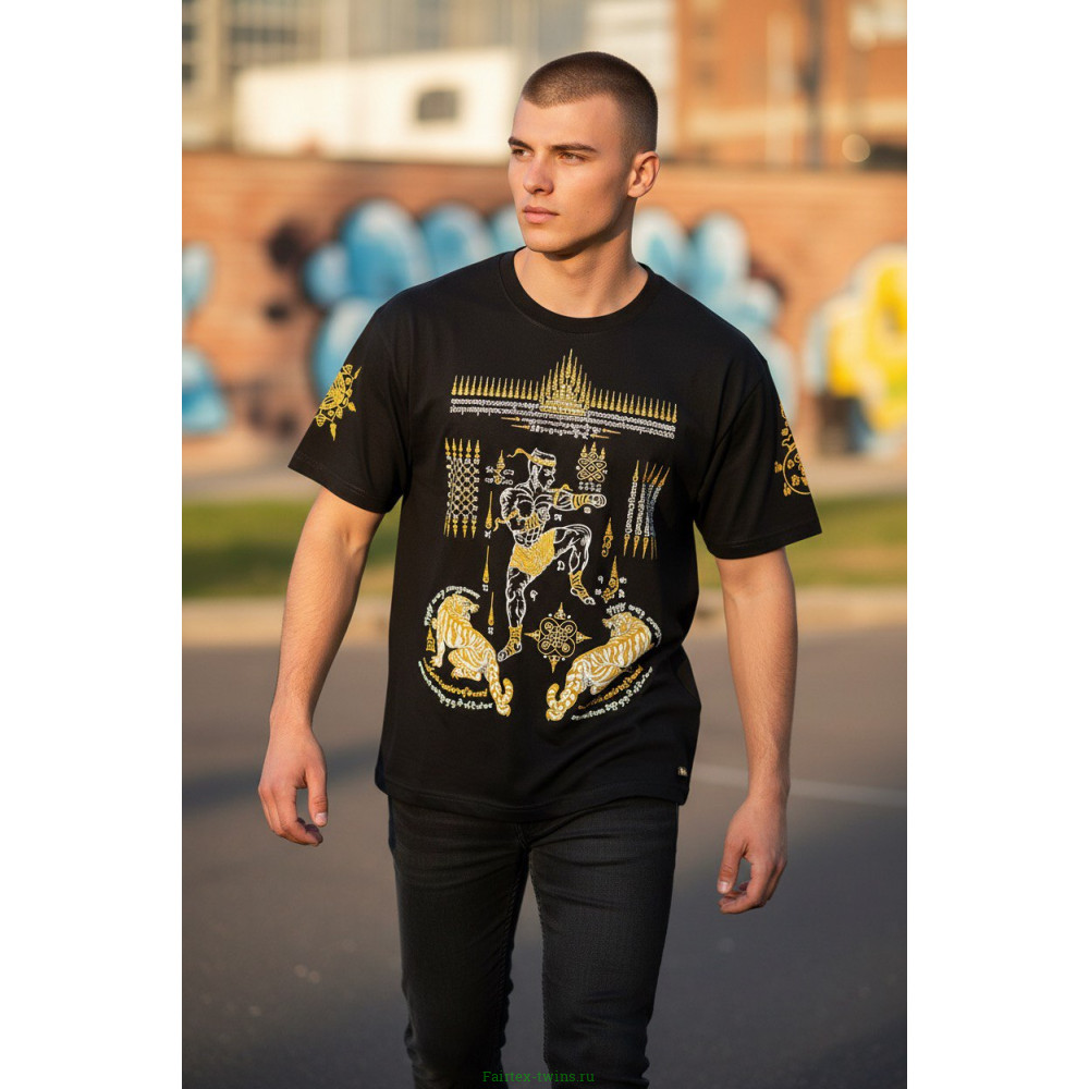 Футболка Тайский бокс Gold Shirts N1 XL