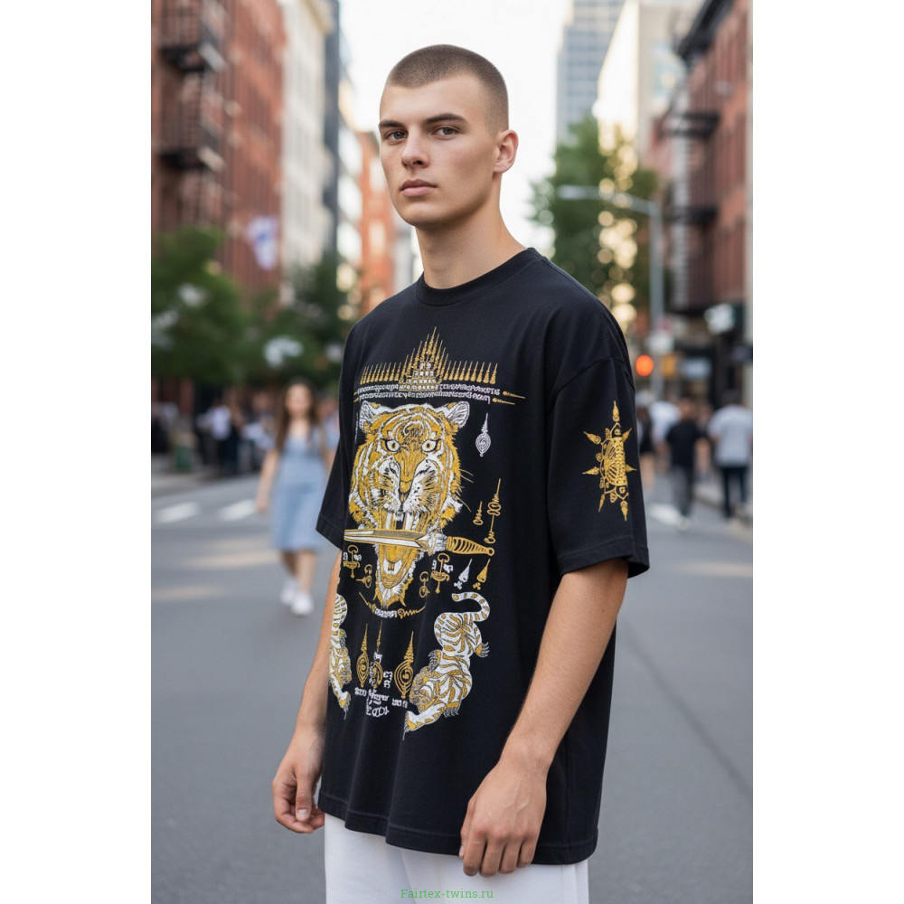 Футболка Тайский бокс Gold Tiger XL