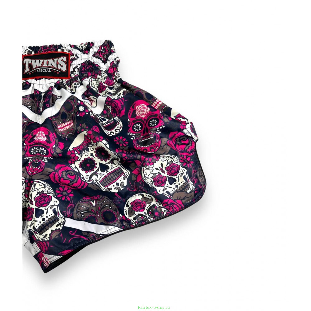 Шорты для бокса Twins Special TBS Halloween pink 2XL