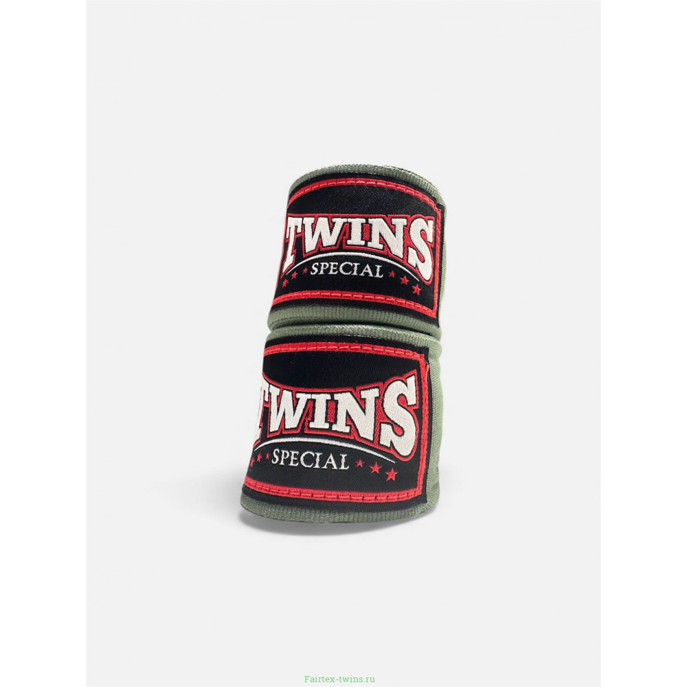 Боксёрские бинты Twins Special CH5 oliva