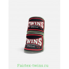 Боксёрские бинты Twins Special CH5 oliva