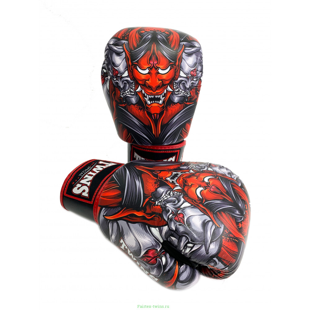 Боксерские перчатки Twins FBGVL3-58 (Кабуки) 8 oz