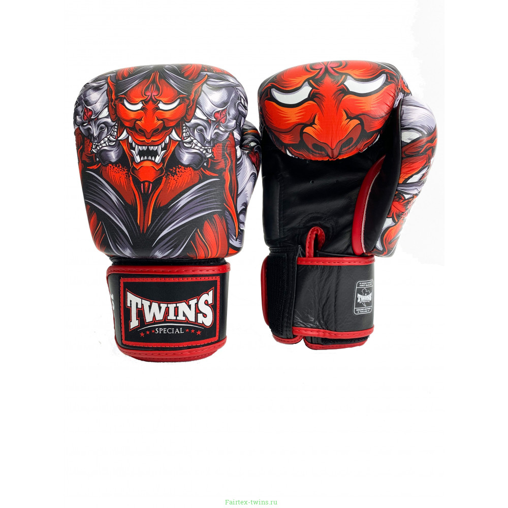 Боксерские перчатки Twins FBGVL3-58 (Кабуки) 8 oz