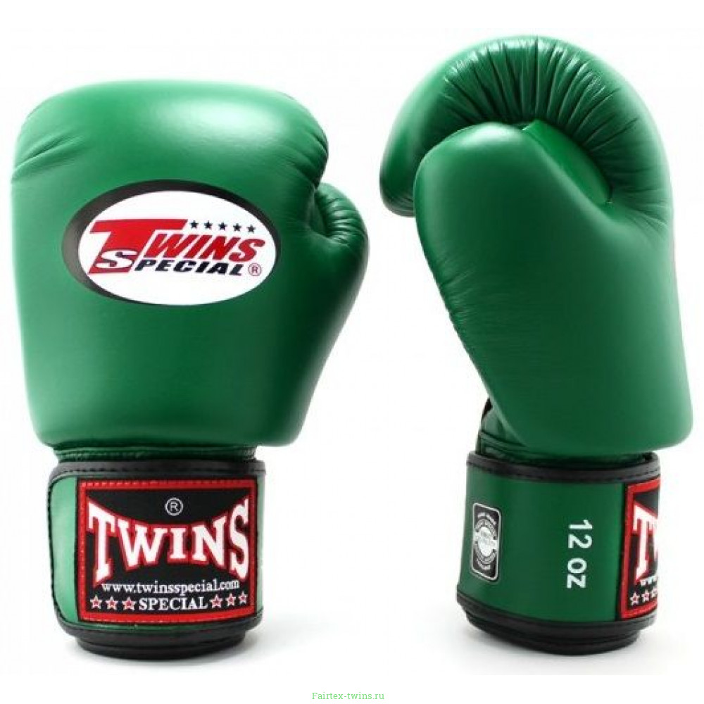 Боксерские перчатки Twins Special BGVL3 Dark Green 16 oz