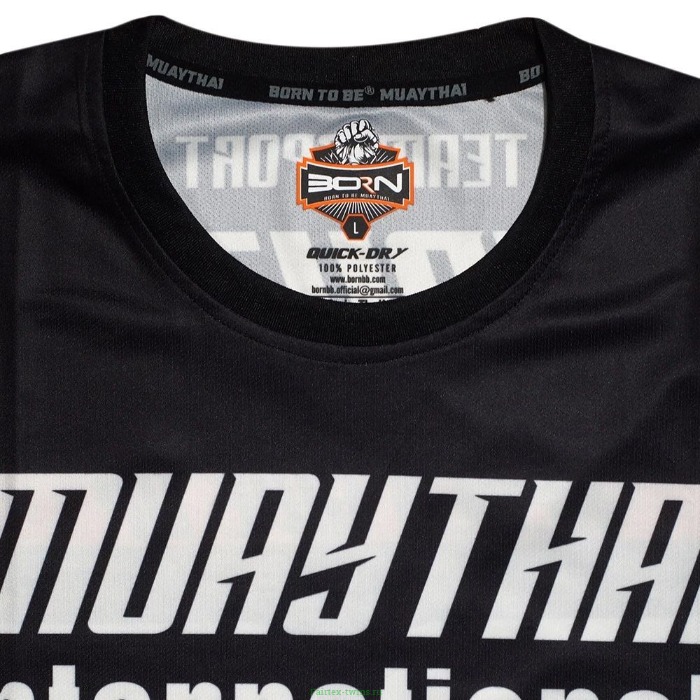 Футболка с длинным рукавом Муай-тай BORN TO BE SMTL15 L