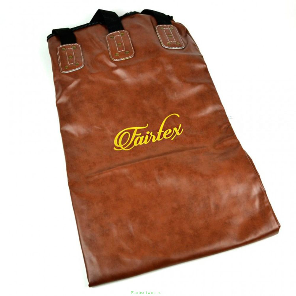Боксерский мешок HB6 Fairtex Brown Muaythai Banana Bag (БЕЗ НАПОЛНЕНИЯ)