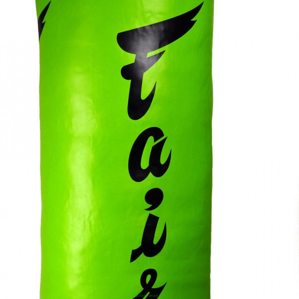 Боксерский мешок HB6 Fairtex green Muaythai Banana Bag (БЕЗ НАПОЛНЕНИЯ)