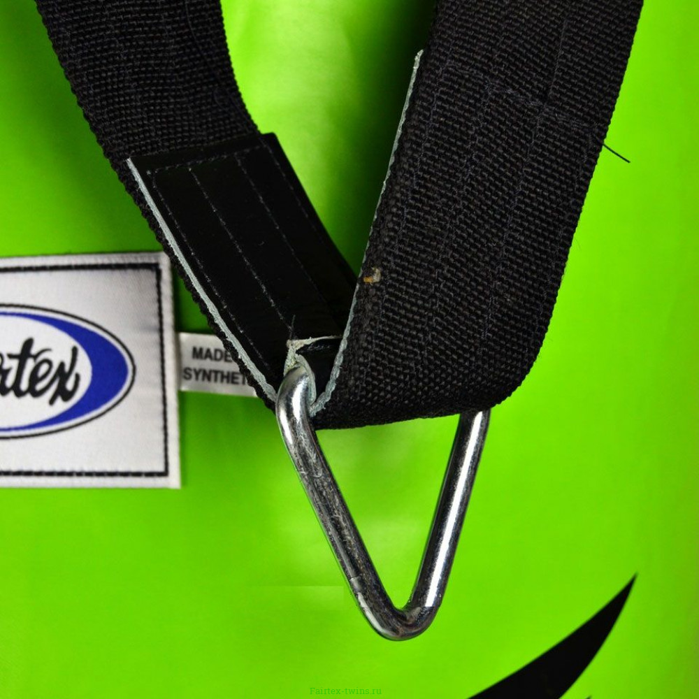 Боксерский мешок HB6 Fairtex green Muaythai Banana Bag (БЕЗ НАПОЛНЕНИЯ)