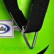 Боксерский мешок HB6 Fairtex green Muaythai Banana Bag (БЕЗ НАПОЛНЕНИЯ)