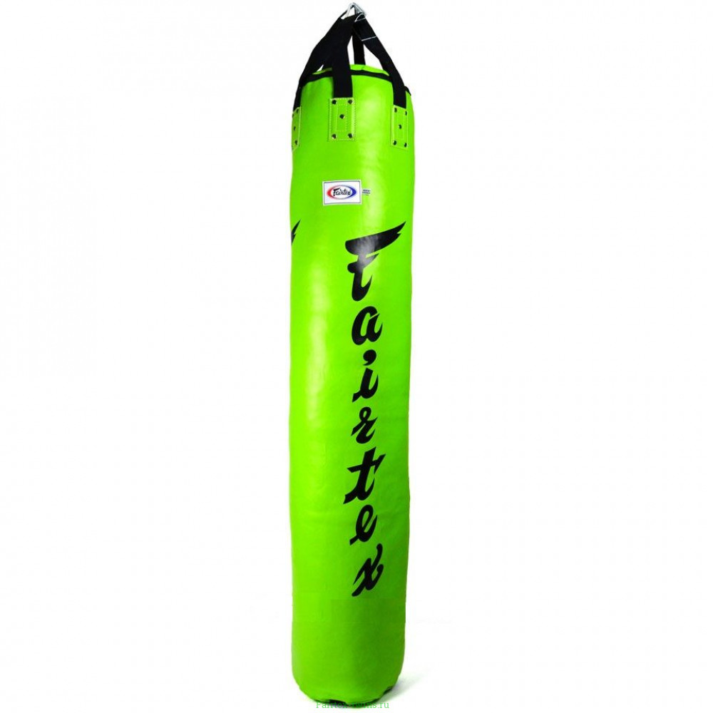 Боксерский мешок HB6 Fairtex green Muaythai Banana Bag (БЕЗ НАПОЛНЕНИЯ)