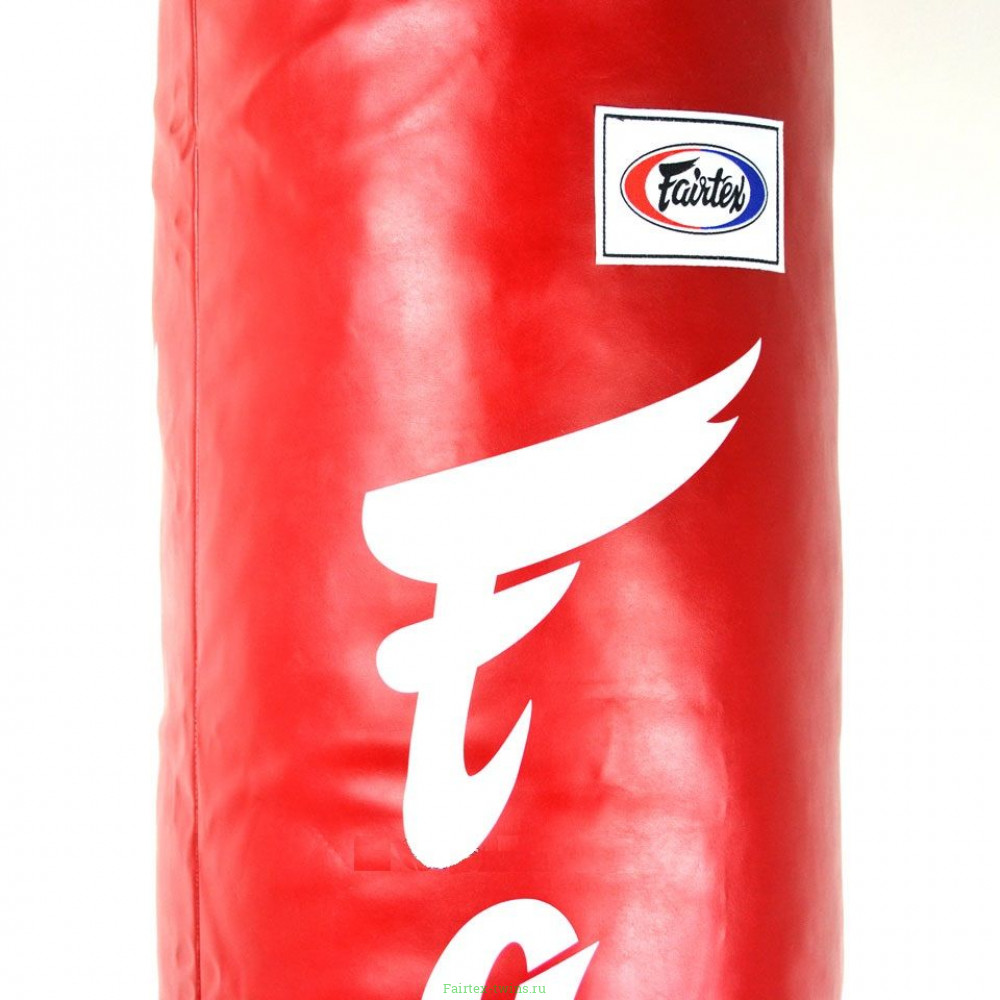 Боксерский мешок HB6 Fairtex red Muaythai Banana Bag (БЕЗ НАПОЛНЕНИЯ)