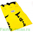 Боксерский мешок HB6 Fairtex yellow Muaythai Banana Bag (БЕЗ НАПОЛНЕНИЯ)