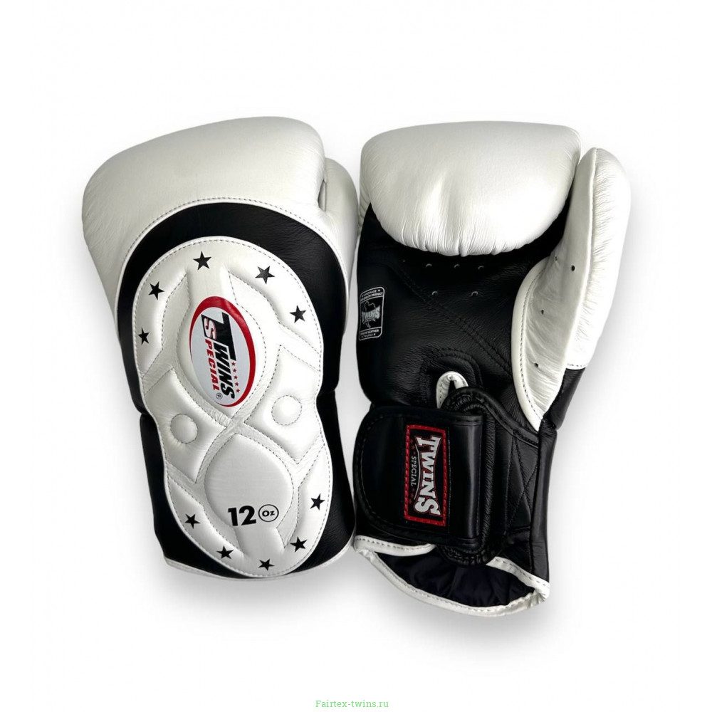 Боксерские перчатки BGVL6 black-white 16 oz