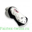 Боксерские перчатки BGVL6 black-white 16 oz