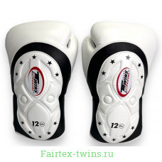 Боксерские перчатки Twins BGVL6 MK black white 12 oz