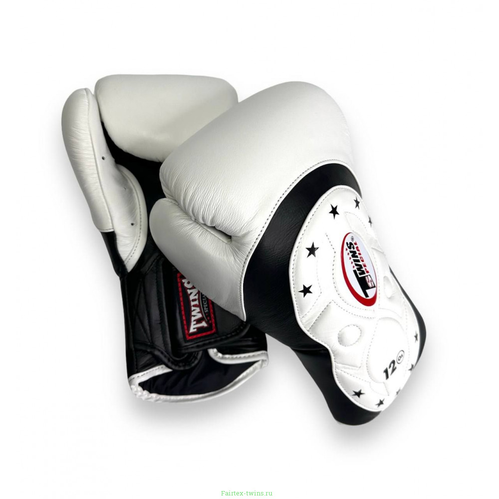 Боксерские перчатки BGVL6 black-white 14 oz