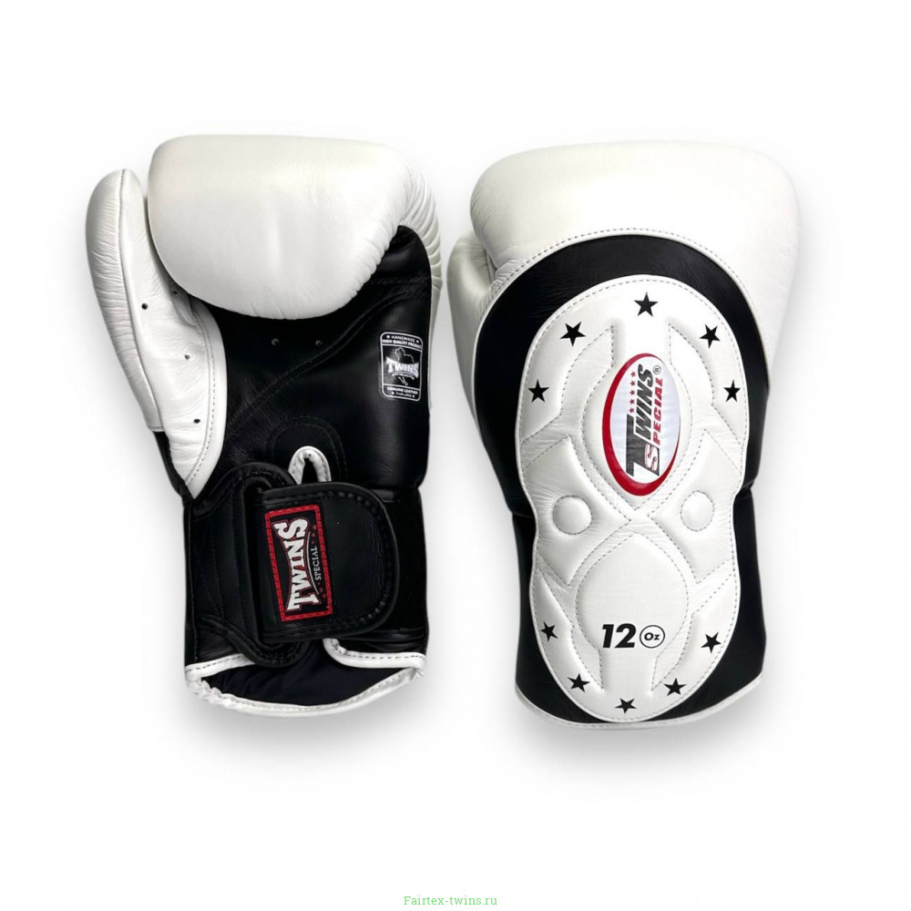 Боксерские перчатки BGVL6 black-white 14 oz