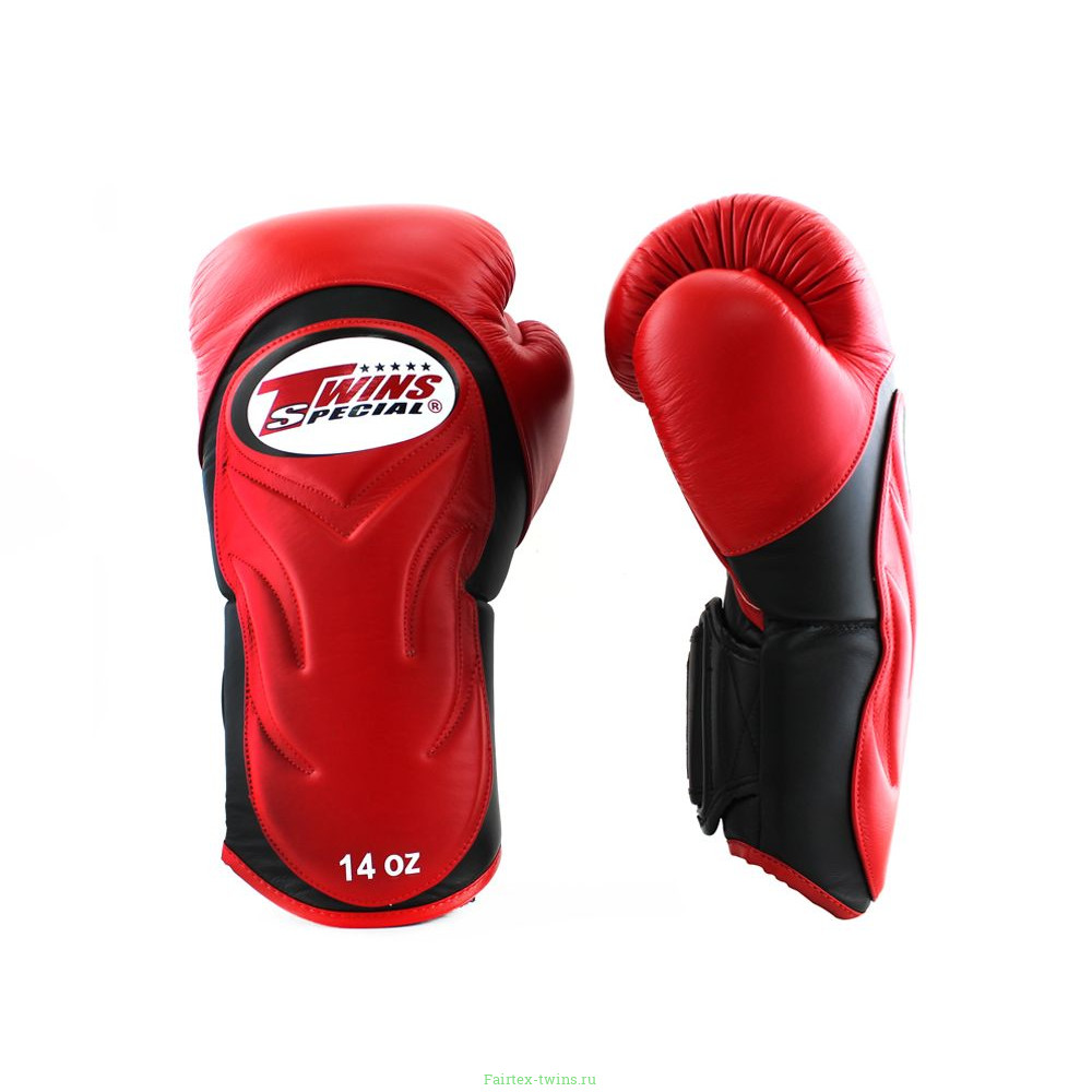 Боксерские перчатки BGVL6 black-red 14 oz
