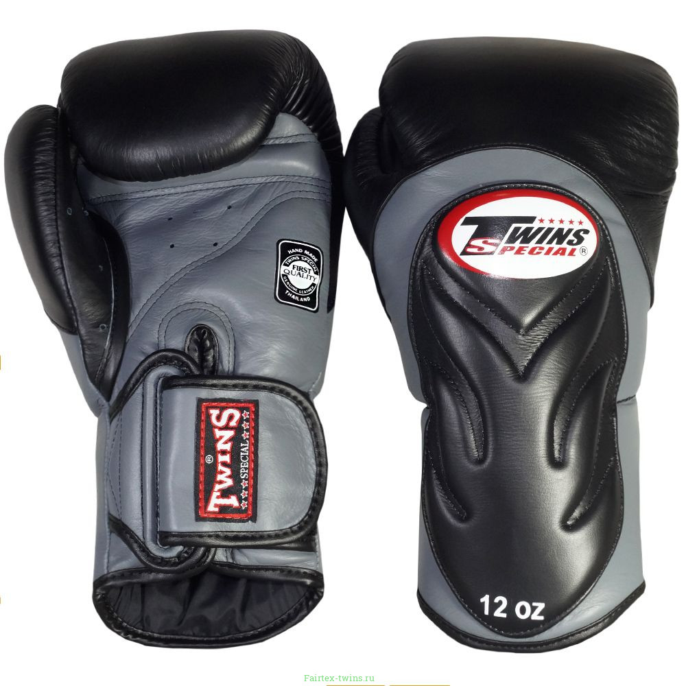 Боксерские перчатки BGVL6 black-grey 16 oz