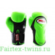 Боксерские перчатки BGVL6 black-green 16 oz