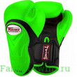 Боксерские перчатки BGVL6 black-green 16 oz