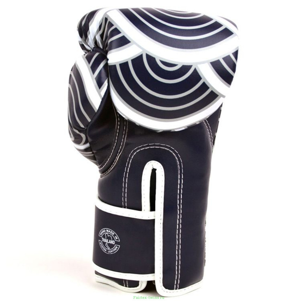Боксерские перчатки Fairtex BGV14 Japanese blue 14 oz