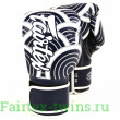 Боксерские перчатки Fairtex BGV14 Japanese blue 14 oz