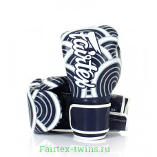 Боксерские перчатки Fairtex BGV14 Japanese blue 16 oz