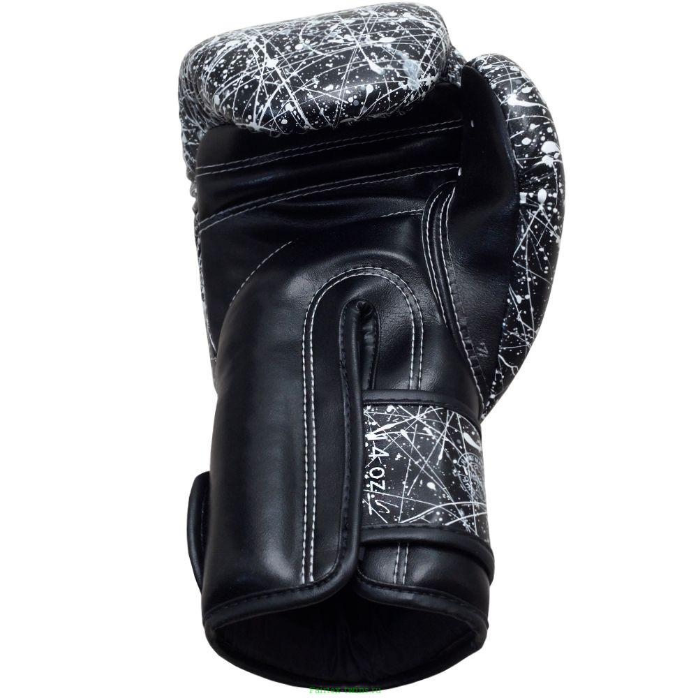 Боксерские перчатки Fairtex BGV14 Painter black 10 oz