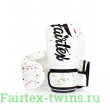 Боксерские перчатки Fairtex BGV14 Painter white 16 oz