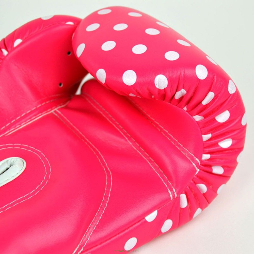 Боксерские перчатки Fairtex BGV14 polka dot 10 oz
