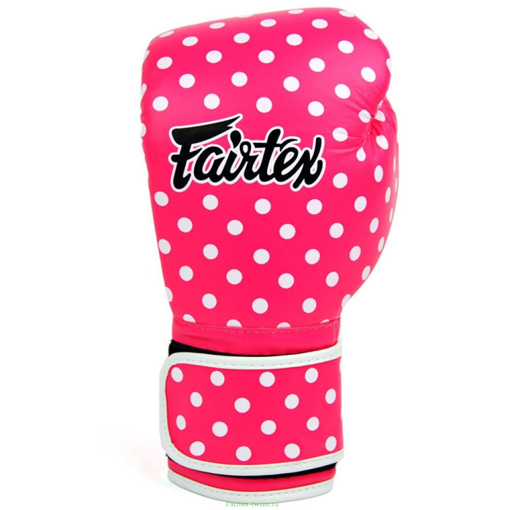 Боксерские перчатки Fairtex BGV14 polka dot 10 oz