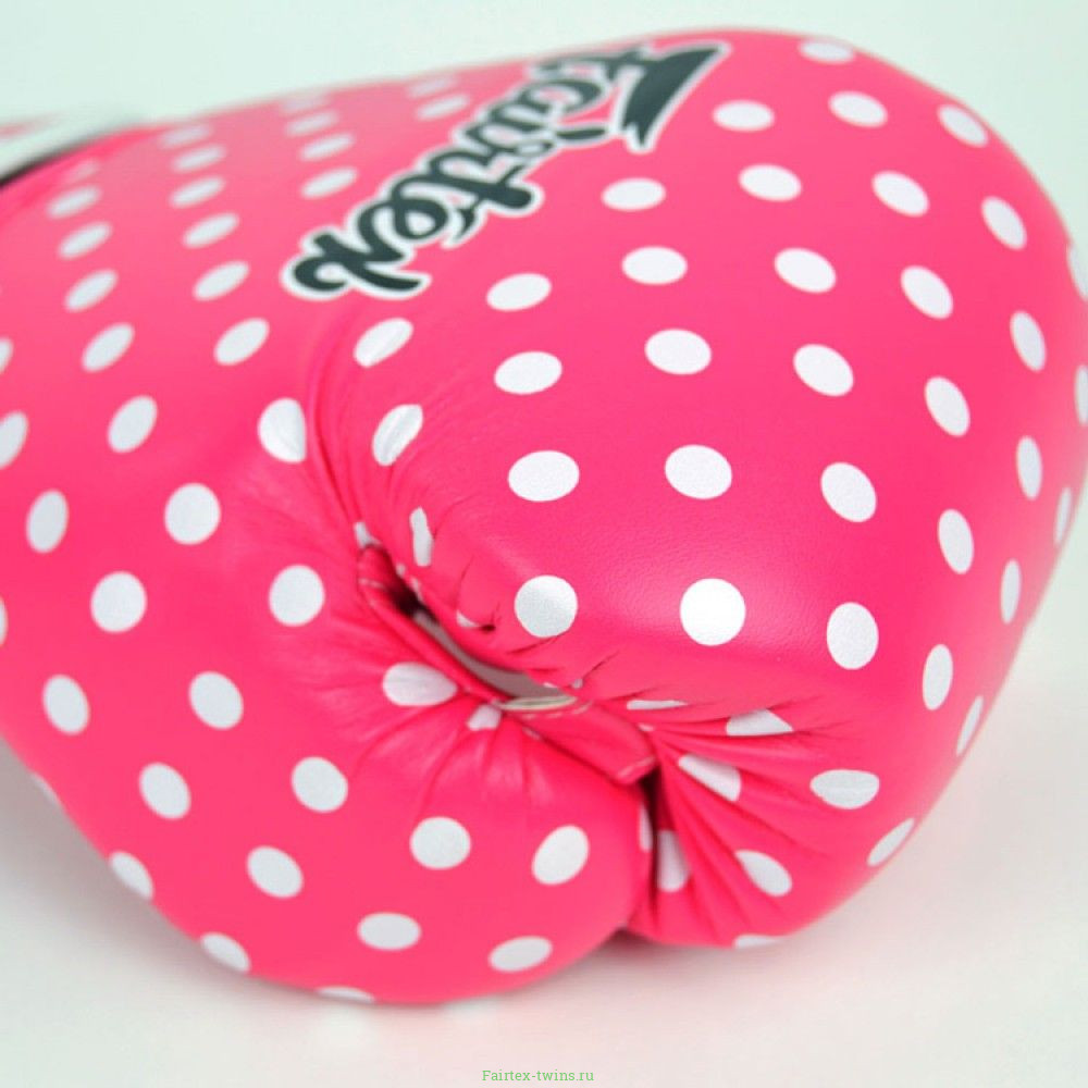 Боксерские перчатки Fairtex BGV14 polka dot 12 oz