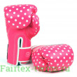 Боксерские перчатки Fairtex BGV14 polka dot 14 oz