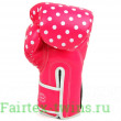 Боксерские перчатки Fairtex BGV14 polka dot 14 oz