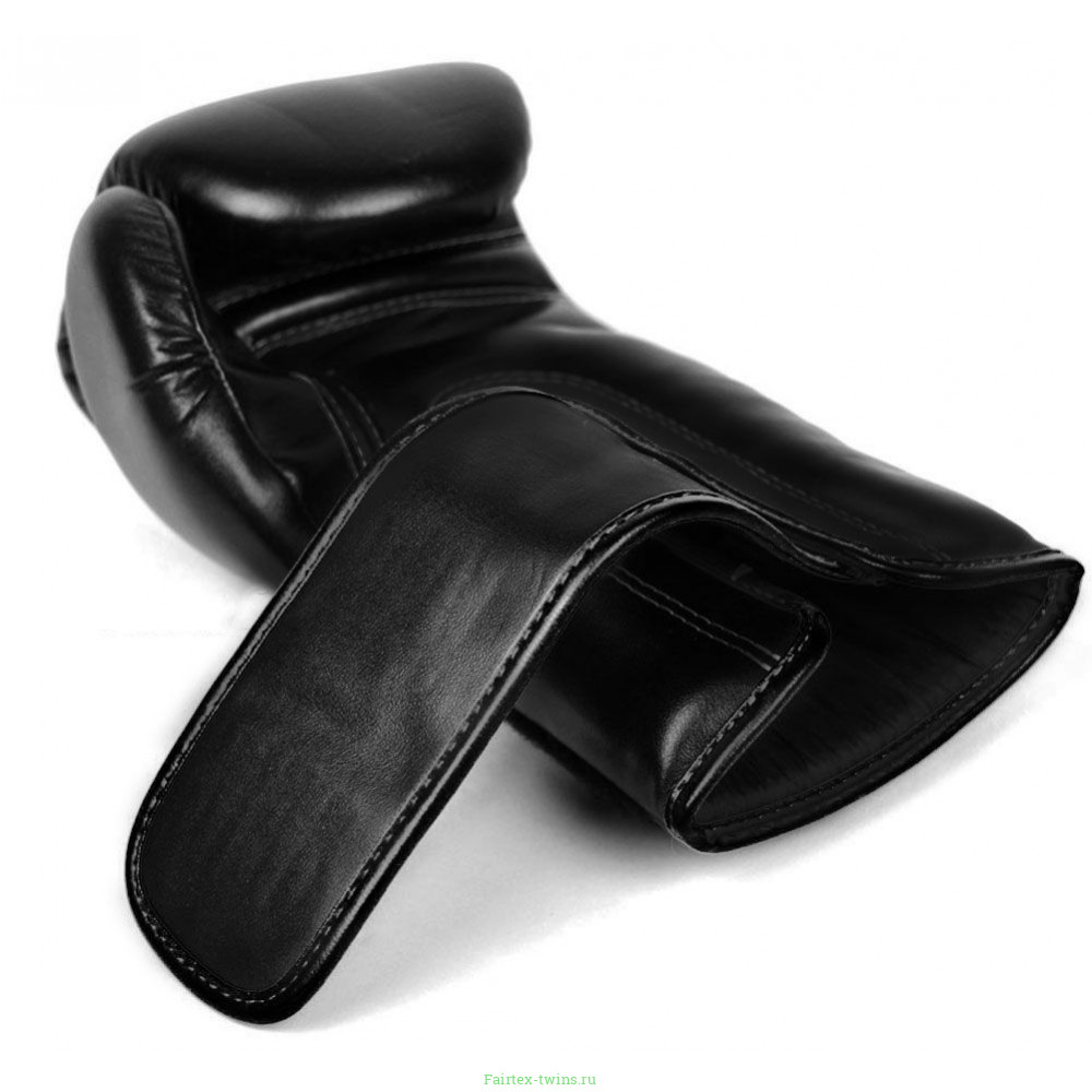 Боксерские перчатки Fairtex BGV14 Solid Black 16 oz