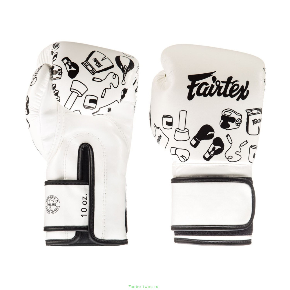 Боксерские перчатки Fairtex BGV14 Street Art Graffiti 1970 10 oz