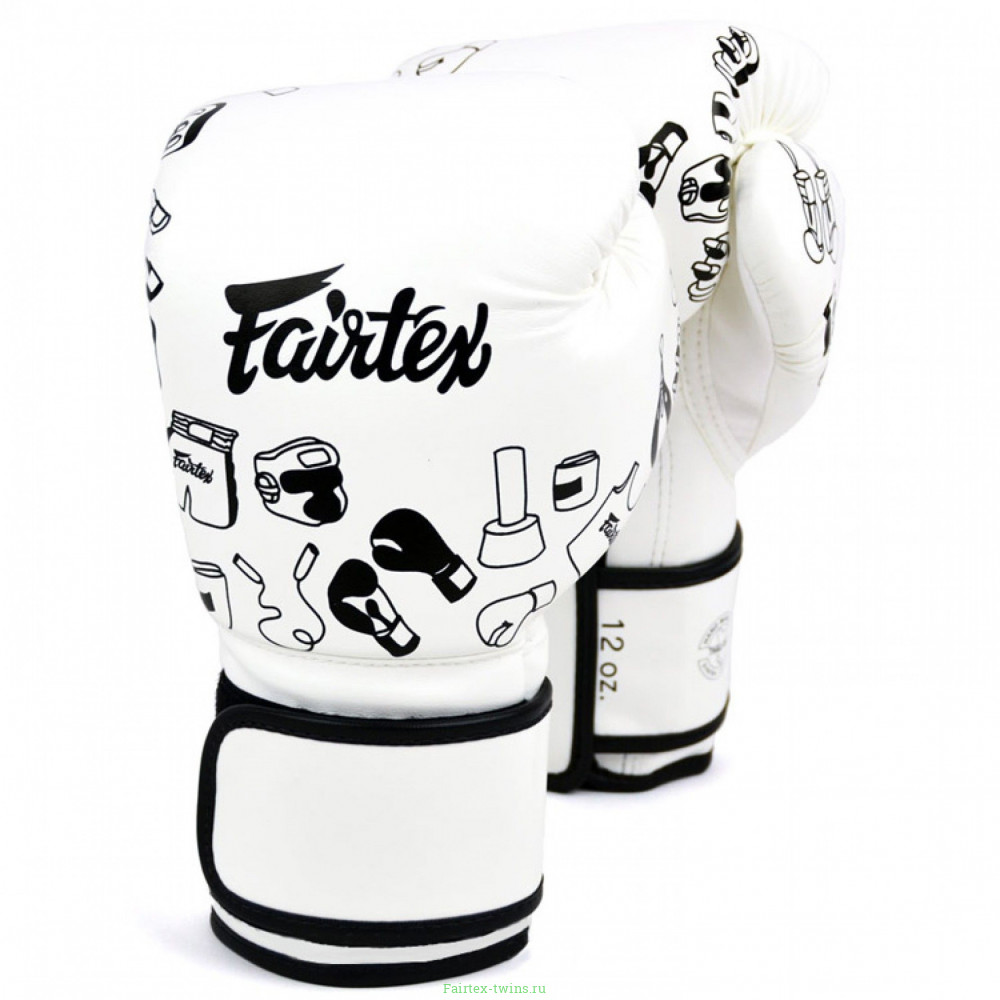 Боксерские перчатки Fairtex BGV14 Street Art Graffiti 1970 10 oz