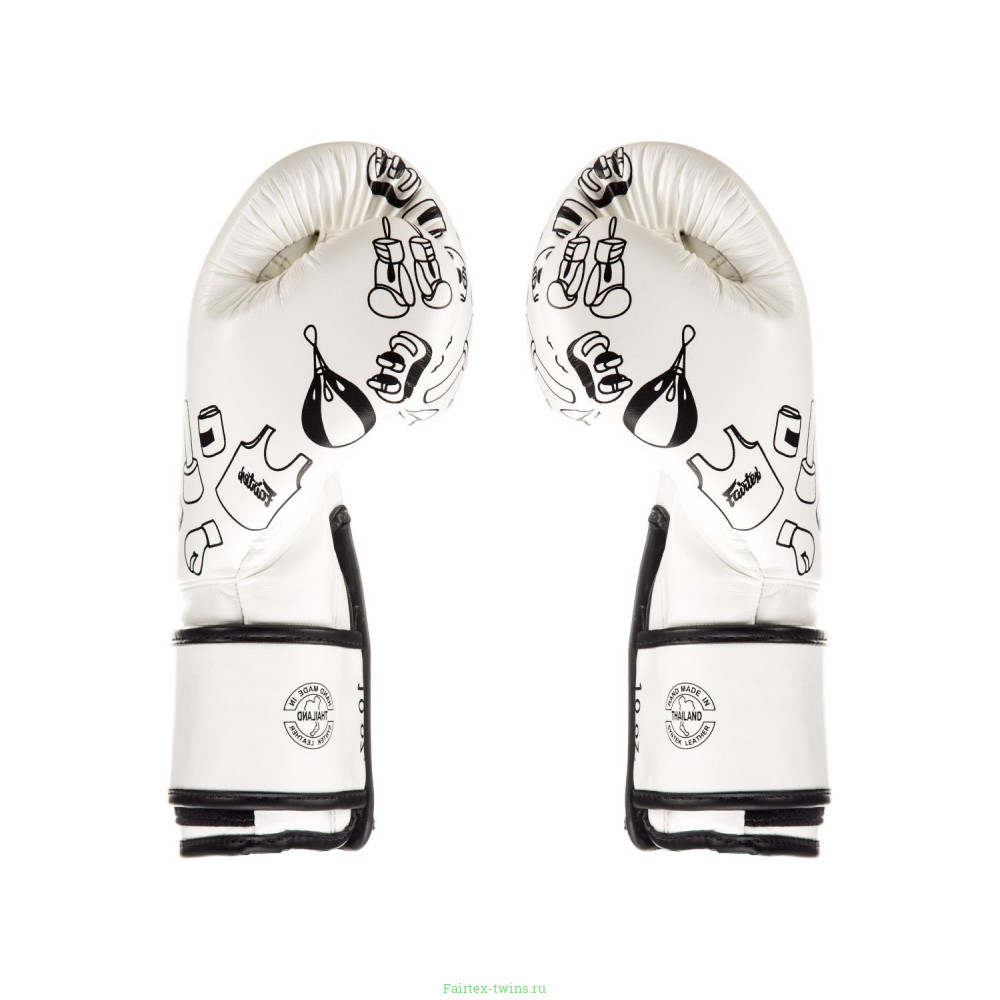 Боксерские перчатки Fairtex BGV14 Street Art Graffiti 1970 14 oz