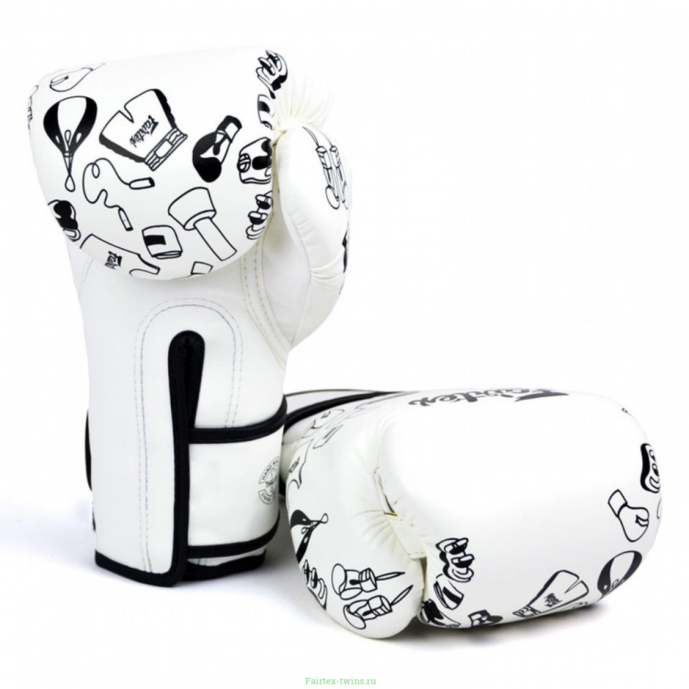Боксерские перчатки Fairtex BGV14 Street Art Graffiti 1970 16 oz