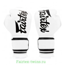 Боксерские перчатки Fairtex BGV14 white 10 oz