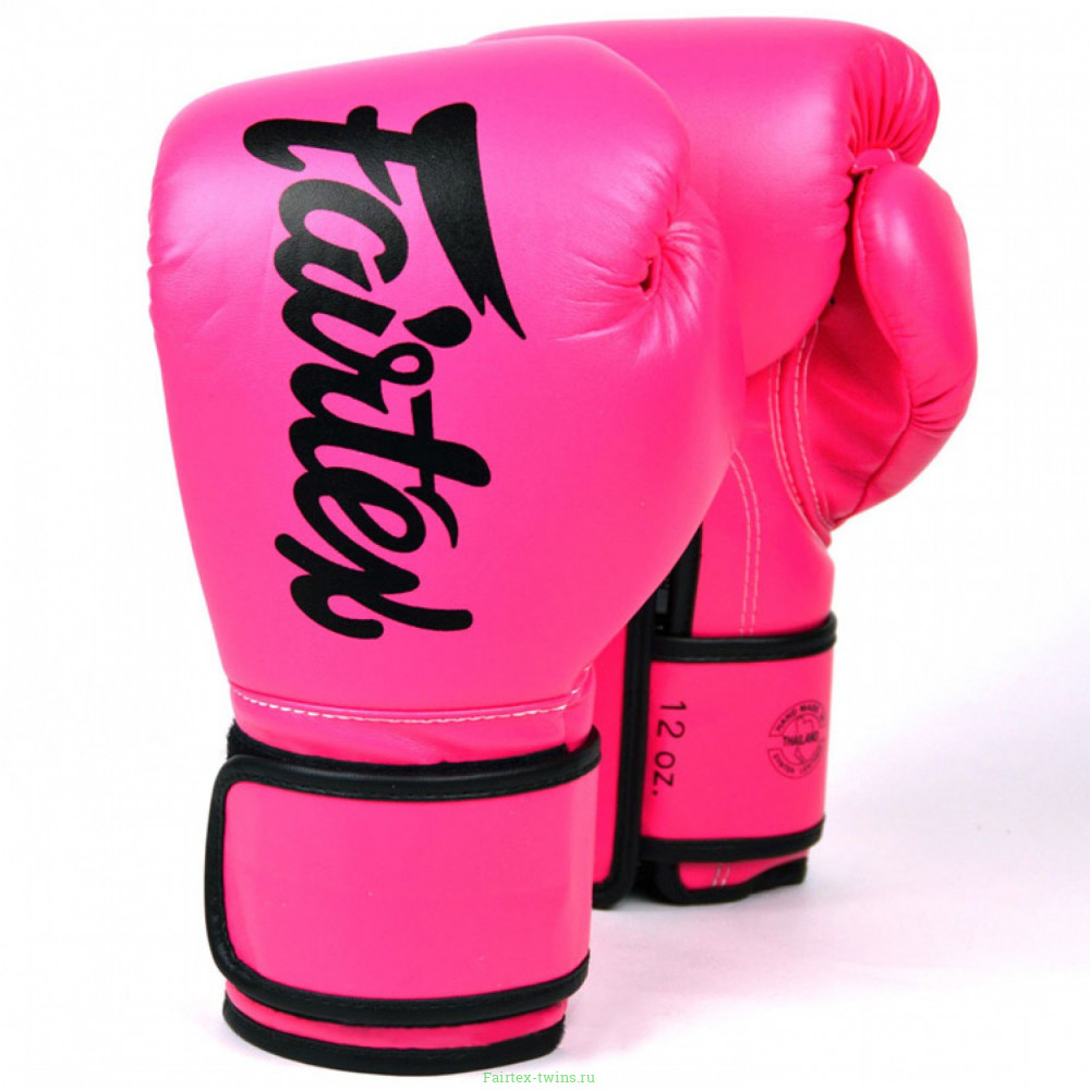 Боксерские перчатки Fairtex BGV14 pink 10 oz